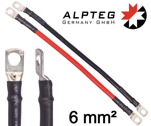 6mm2 batteriekabel - 6mm2,