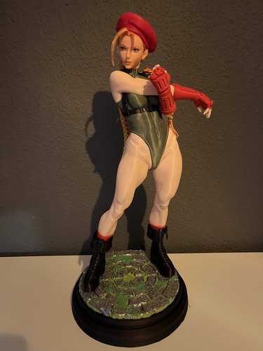 Cammy white street fighter - white, 3d