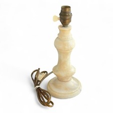 Vintage Alabaster Lampenfuß