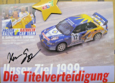 Rallye Autogrammkarte Gaßner