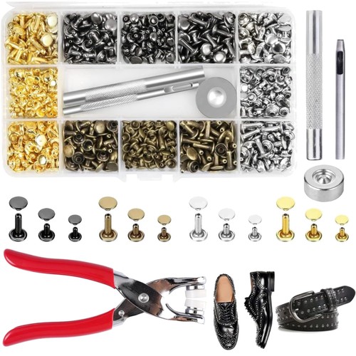 Nieten set mit hohlnieten 6mm - nieten,