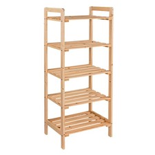 Holzregal 5 Böden Lattenragel