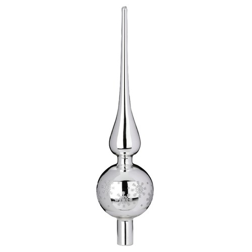 Weihnachtskugeln frosty silver - weihnachtskugeln,