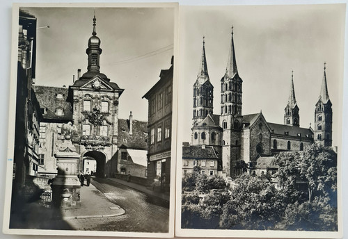 Postkarten lot bamberg - postkarten,