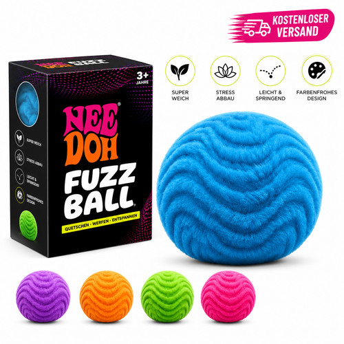 Needoh fuzz ball - ball, wonder