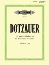 113 violoncello etüden heft - 113,