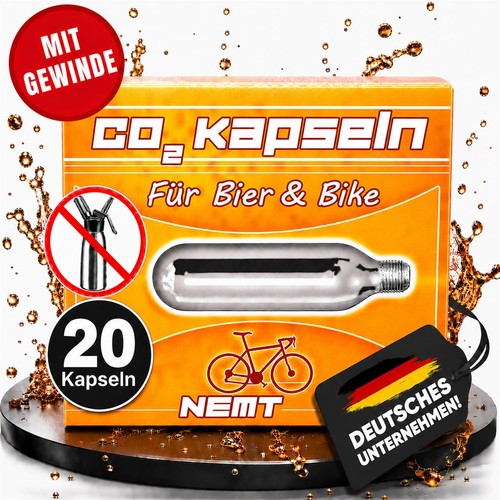 Nemt gewindekapseln co2 - 20,