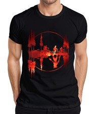 Mountainbike Wald Feuer