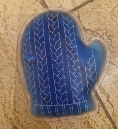Blauer taschenwärmer in - blauer,