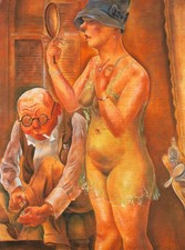 George Grosz - Mann und Frau