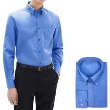 Herren Hemd Baumwolle Button