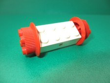 Lego Eisenbahn Achse weiß