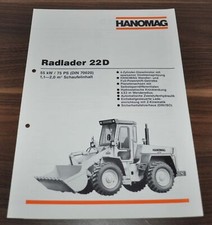 1989 hanomag radlader 22d - hanomag,
