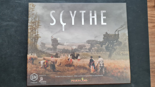 Scythe mit bemalten - scythe,