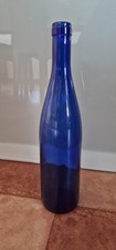 Blaue glasflasche 750 ml - blaue, –