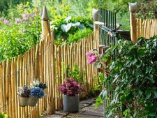 Staketenzaun Kastanie -