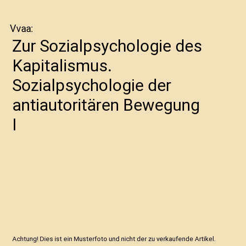 Zur sozialpsychologie des - zur,