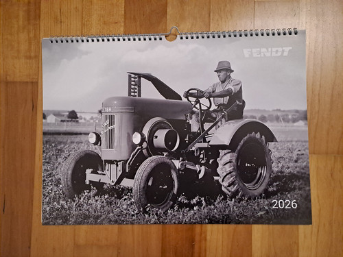 Fendt kalender oldtimer - oldtimer, 2026