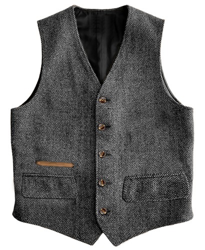Herren anzug tweed - tweed, weste