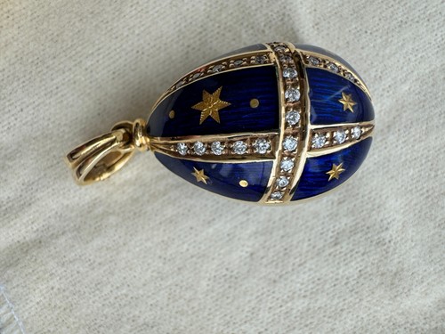 Faberge diamant anhänger - faberge,