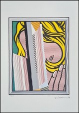 ROY LICHTENSTEIN * Reflections on..*50x35cm*signed lithograph*limited # xx/150