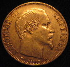 MDS FRANKREICH 20 FRANCS 1860 A "NAPOLEON III.", GOLD  #6