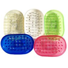 Seifenschale Seifenablage Seifenhalter Abtropfschale Seifenigel Noppen Seife