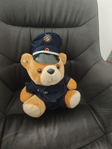 Polizei plüsch bär stofftier - polizei,