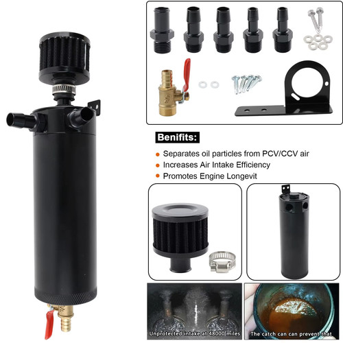 Schwarz 750ml oil catch can - 750ml,
