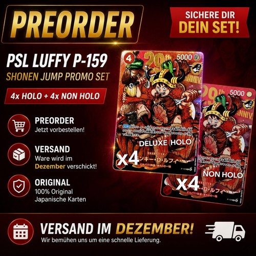 Preorder psl luffy p159 shonen - psl,