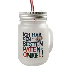 Bester Patenonkel Mason Jar