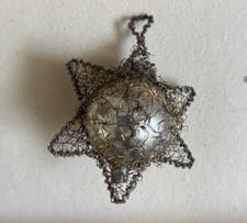 Alter Weihnachtsschmuck Christbaumschmuck, antik, Vintage, Kugel, Stern, Draht