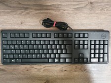 DELL Keyboard Tastatur Keyboard KB4021 Schwarz USB Kabel Top Neuwertig
