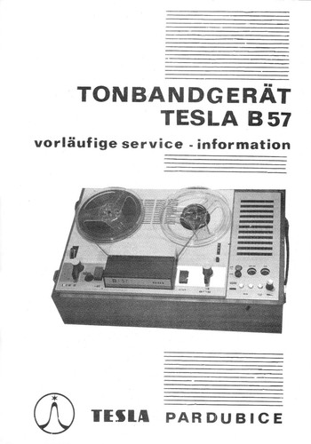 Tesla tonbandgerät zur - 57,