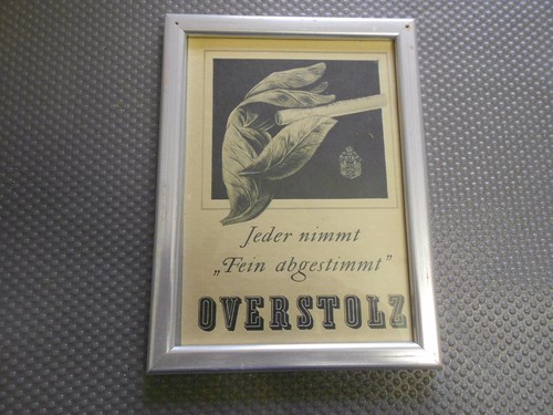 Overstolz alte reklame im - ,