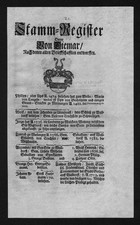 1720 Diemar Eschwege Stammbaum