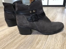 Tamaris Stiefeletten 39 Wie neu Schnallen Biker Boots Chelsea Gothic Komfort