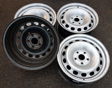 4 x Stahlfelgen Audi A6