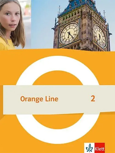 Orange line schulbuch - orange,