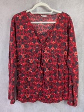 Crinkle-Shirt Langarmshirt