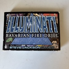 Bavarian Fire Drill Erweiterung Illuminati 1. Edition Kartenspiel Steve Jackson OOP