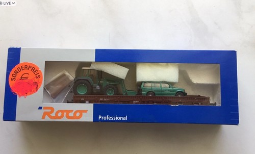 Roco spur 47844 rungenwagen - roco, h0