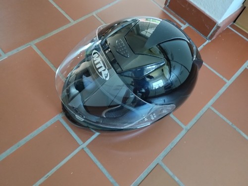 Mtr motorradhelm schwarz m - motorradhelm, gr.