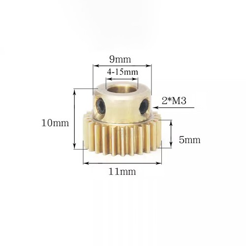 Mod zahnrad stirnrad - mod, 0.5