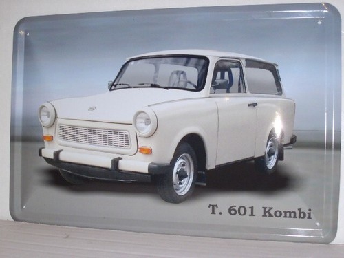 Blechschild trabant 601 - ,