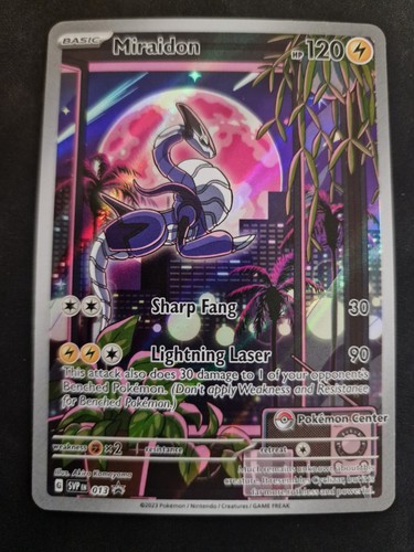 Pokemon karte miraidon svp - pokemon,