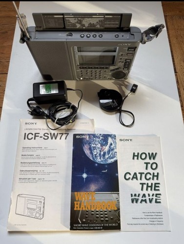 Sony weltempfänger icf sw77 - sony, icf-sw77