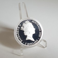 Australien Silbermünze 5 Dollar Olympische Spiele Sydney 2000 PP