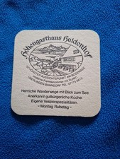 Bierdeckel Höhengasthaus Haldenhof - Überlingen Bonndorf - Bodensee - Zoller Hof