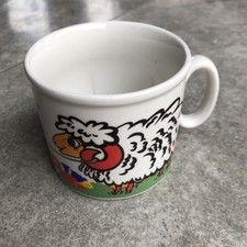 Gubor Tasse Becher Vintage Studio Fischer&Fischer Schafe 70er Jahre 